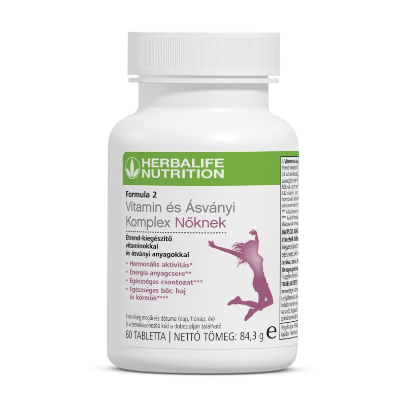 Vitamin és Ásványi Komplex Nőknek - Formula 2 Herbalife